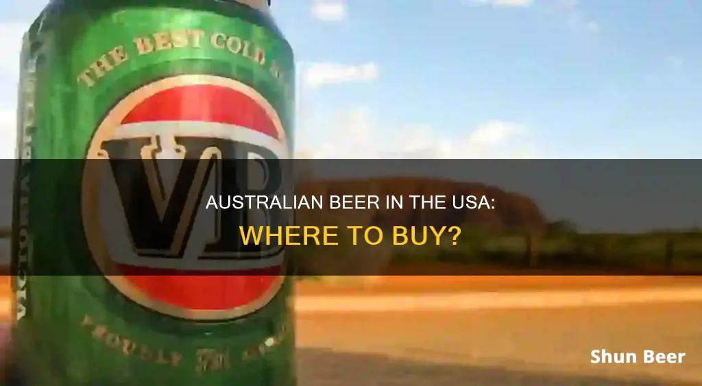 where to buy australian beer in usa