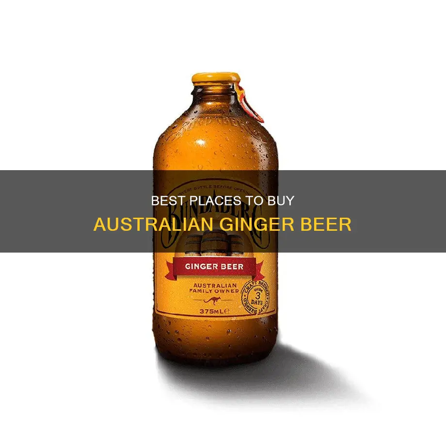 where to buy australian ginger beer