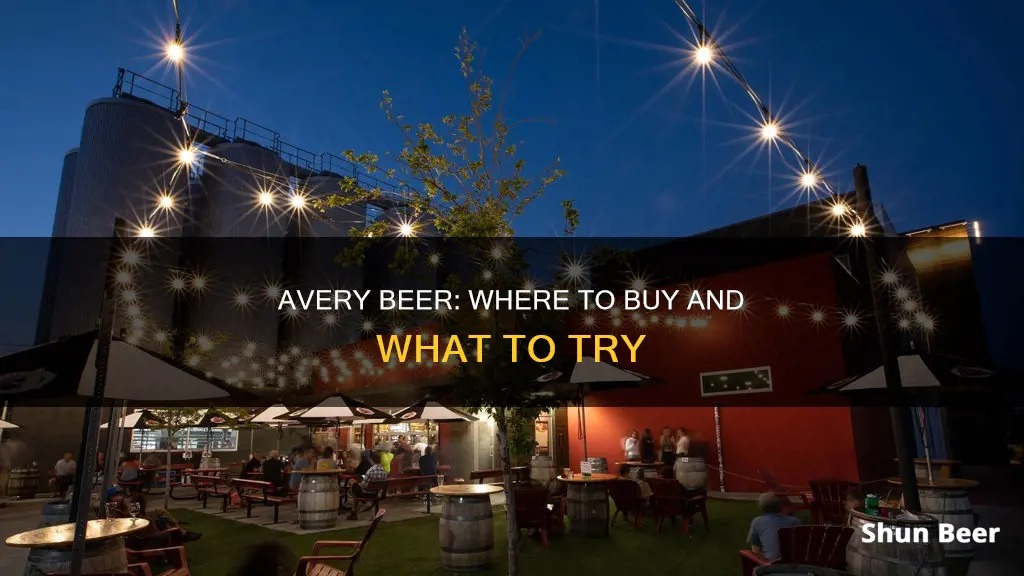 where to buy avery beer