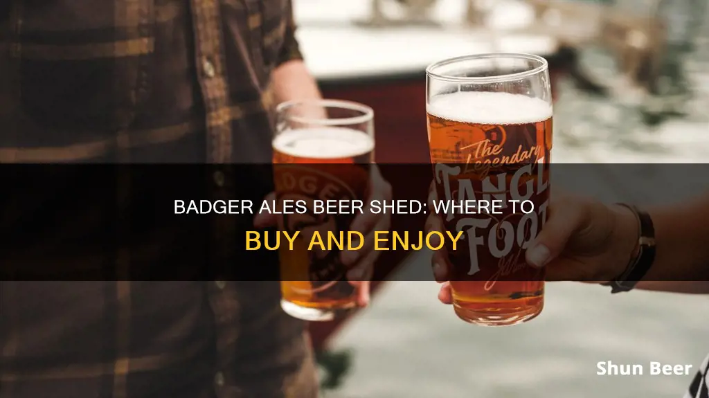 where to buy badger ales beer shed