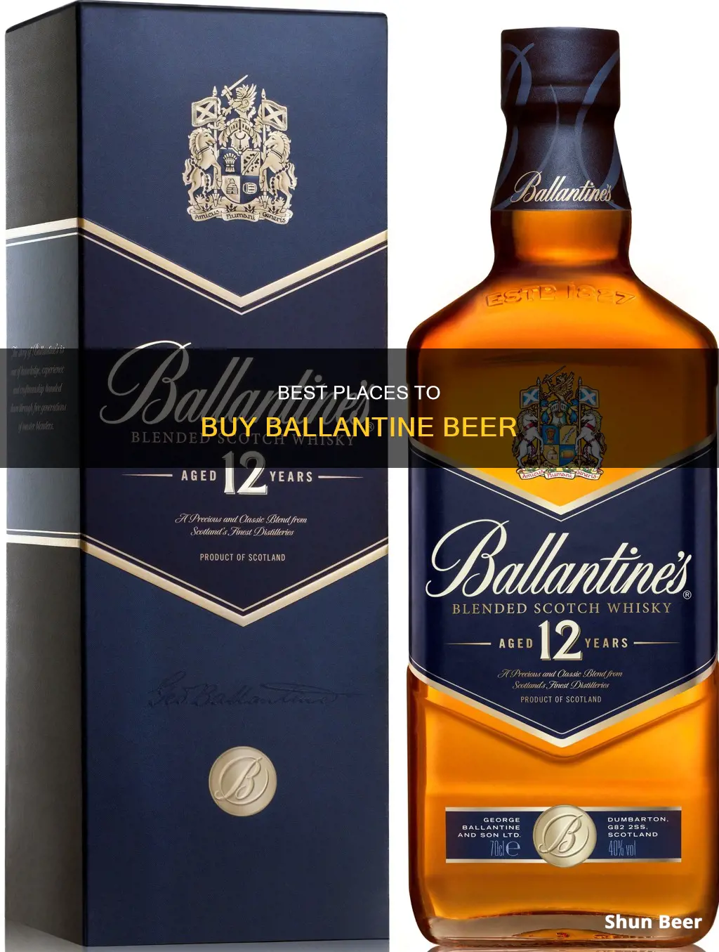 where to buy ballantine beer