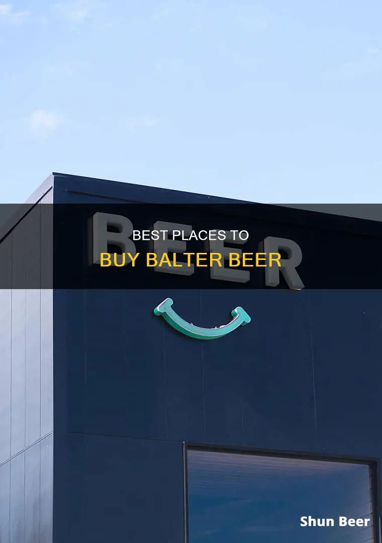 where to buy balter beer