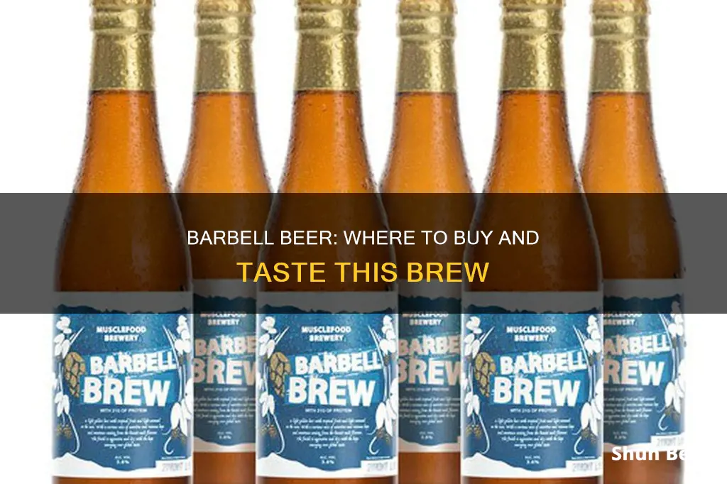 where to buy barbell beer