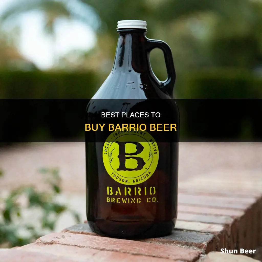 where to buy barrio beer