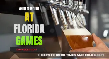 Beer Buying Options at Florida Games: A Guide