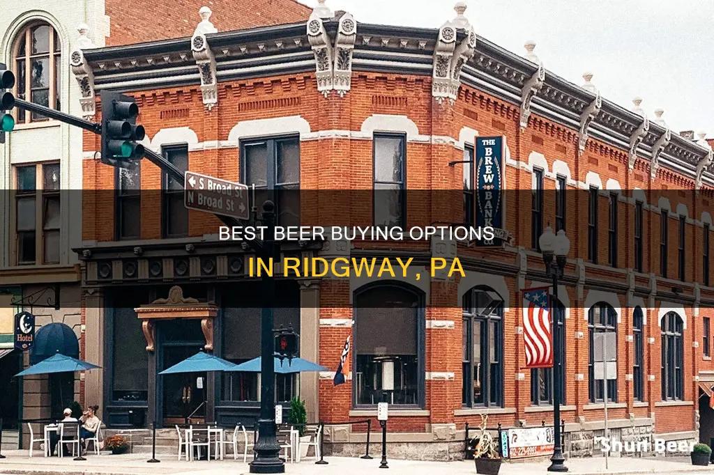 where to buy beer at in ridgway pa area