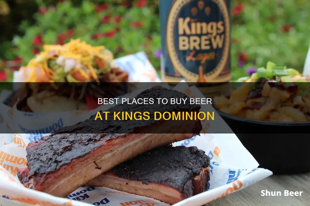 where to buy beer at kings dominion