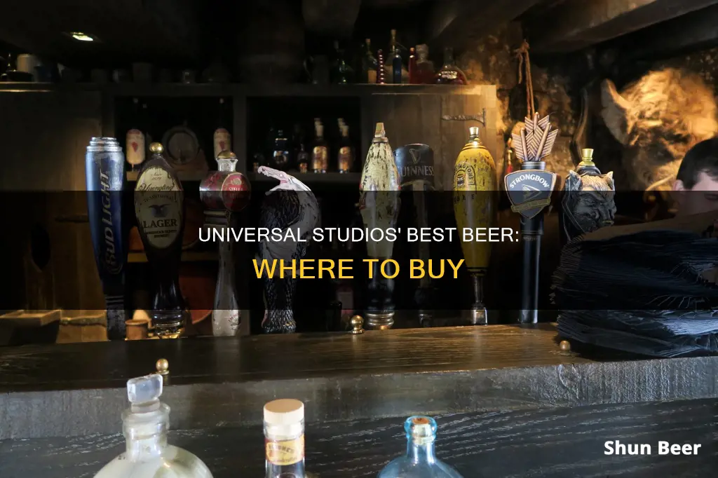 where to buy beer at universal studios