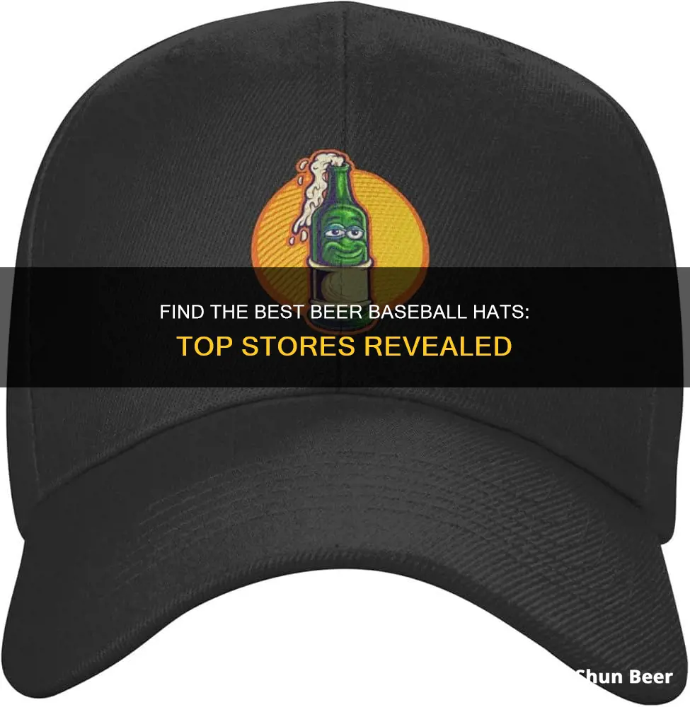 where to buy beer baseball hats