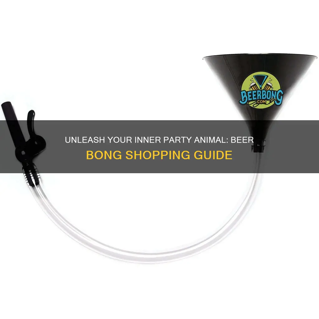 where to buy beer bong