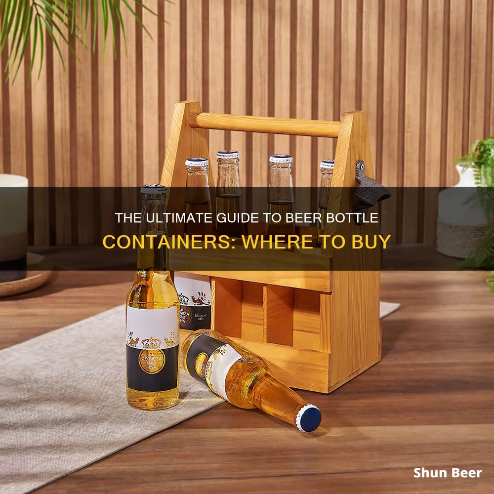 where to buy beer bottle container