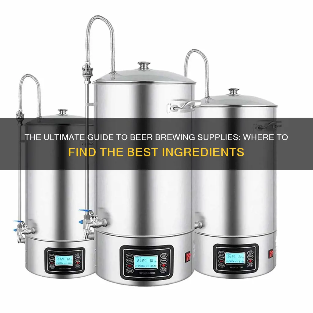 where to buy beer brewing ingredients