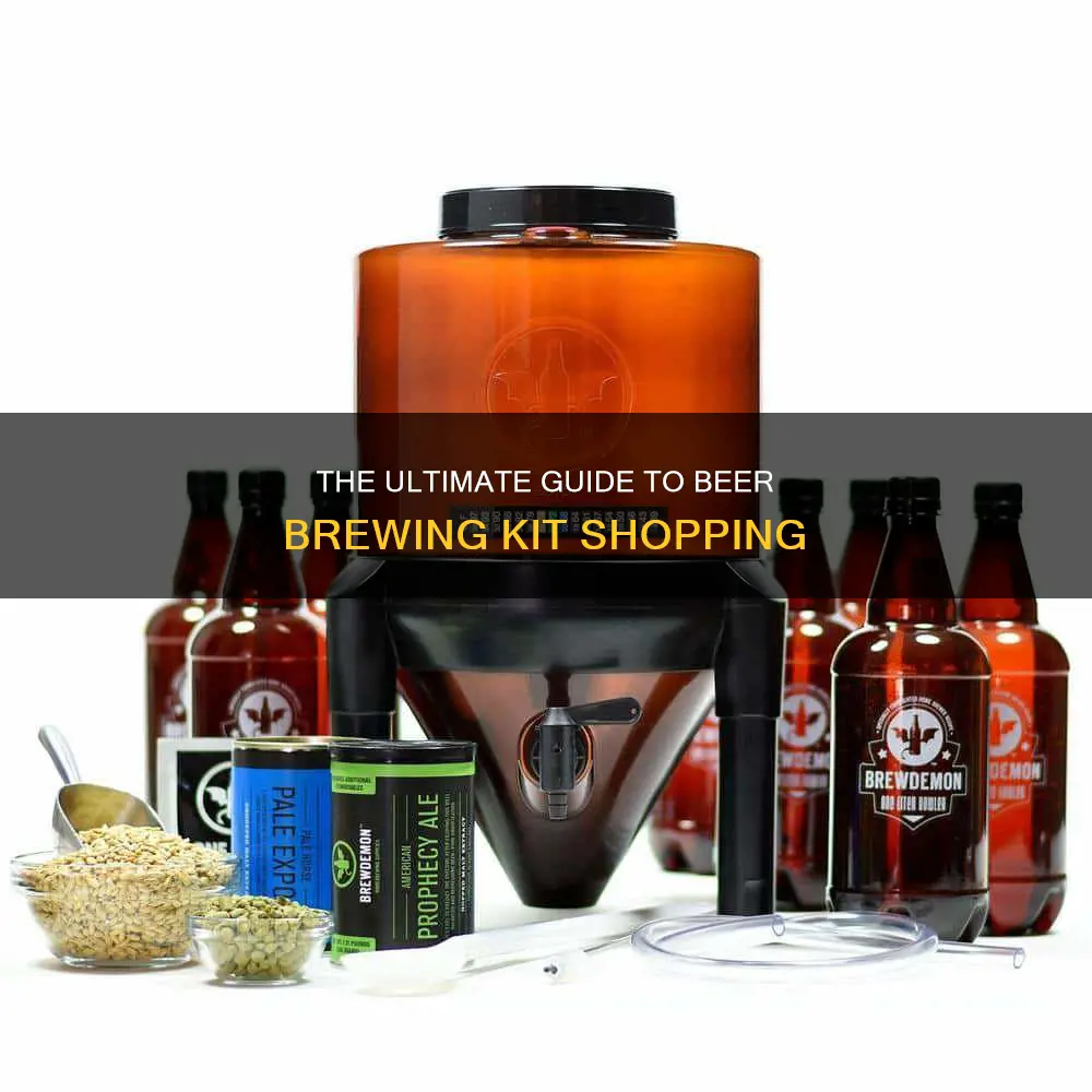 where to buy beer brewing kit