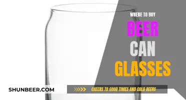 Cheers to Beer: Your Guide to Buying Beer Can Glasses