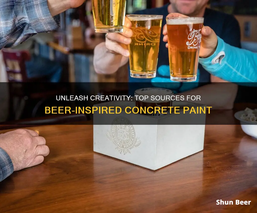 where to buy beer concrete paint