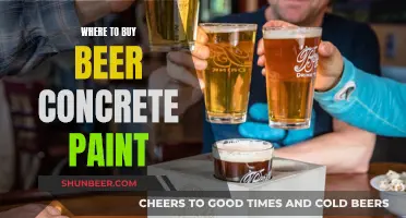 Best Places to Buy Beer Concrete Paint