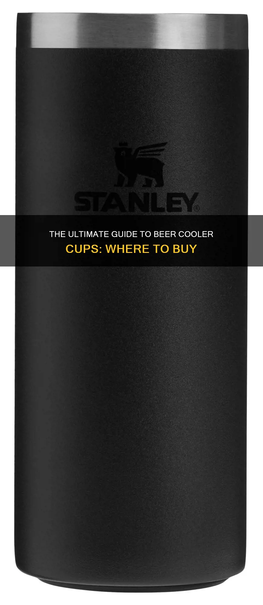 where to buy beer cooler cup