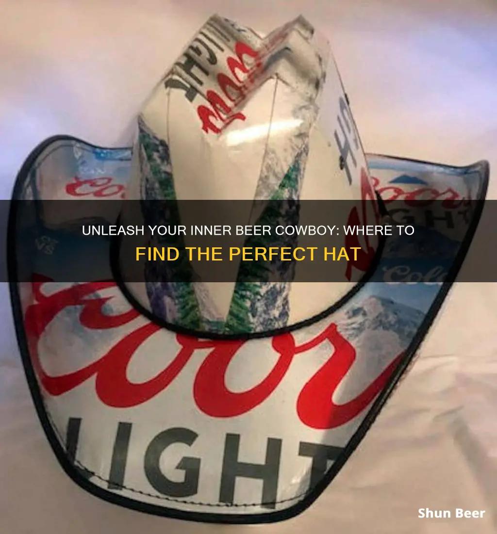 where to buy beer cowboy hats