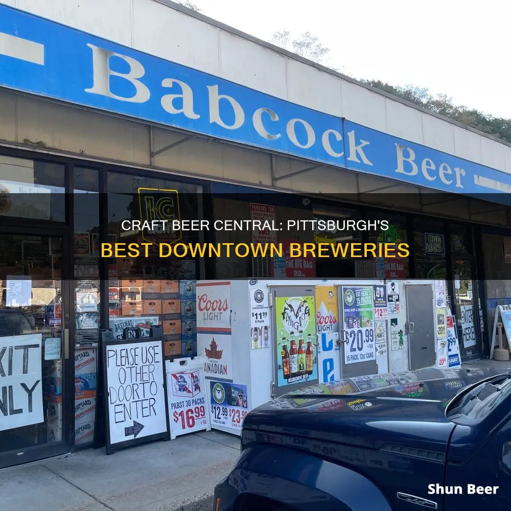 where to buy beer downtown pittsburgh