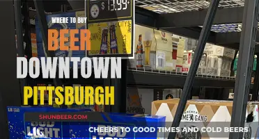 Best Places to Buy Beer in Downtown Pittsburgh