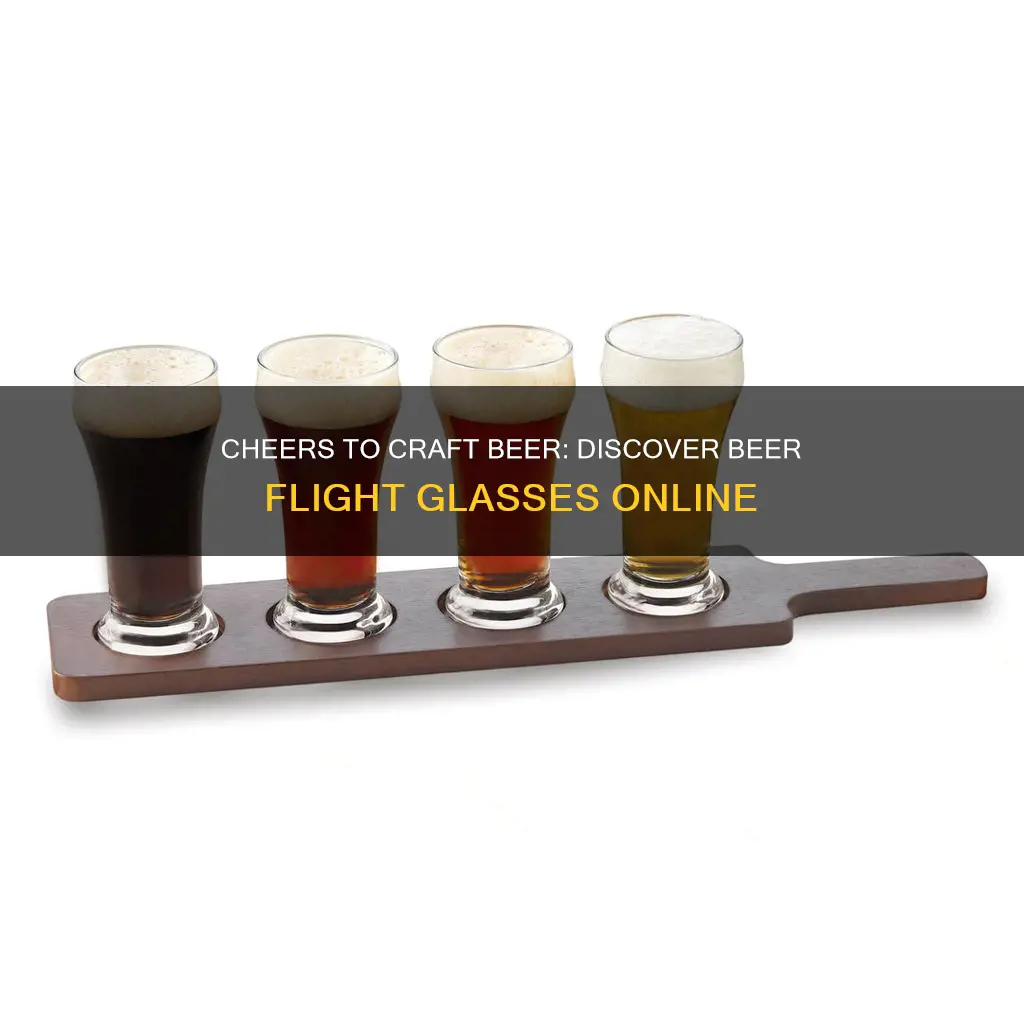 where to buy beer flight glasses