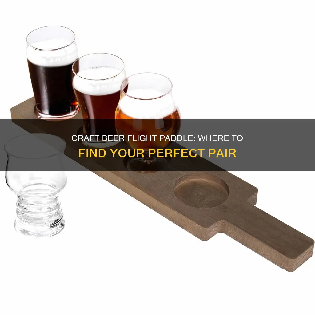 where to buy beer flight paddles