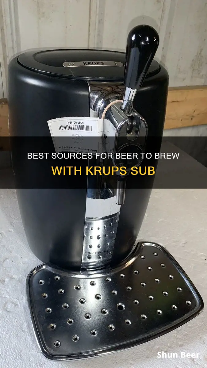 where to buy beer for krups sub