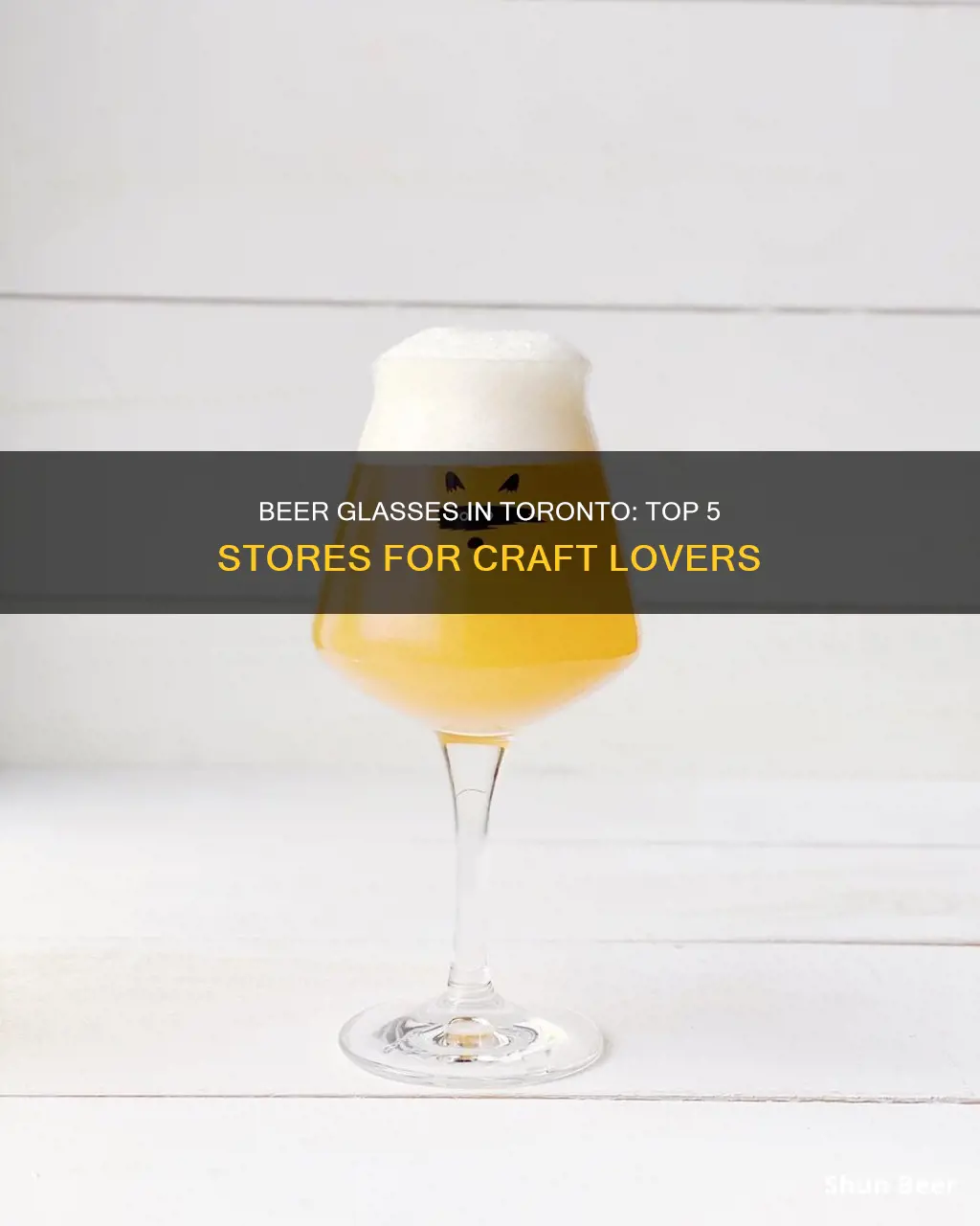 where to buy beer glasses in toronto