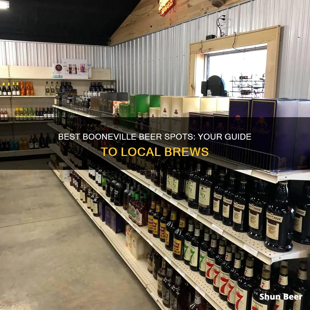 where to buy beer in booneville ar