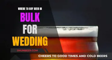 Stocking Up on Beer for Your Wedding: A Guide