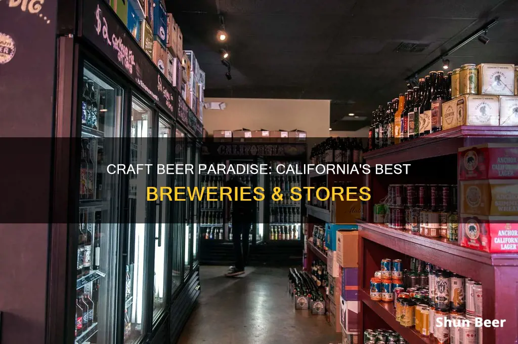 where to buy beer in california