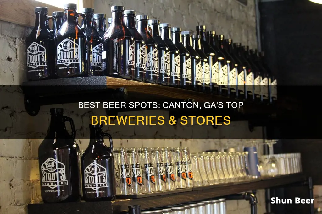 where to buy beer in canton ga