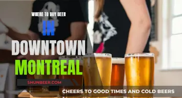 Best Beer Buying Options in Downtown Montreal