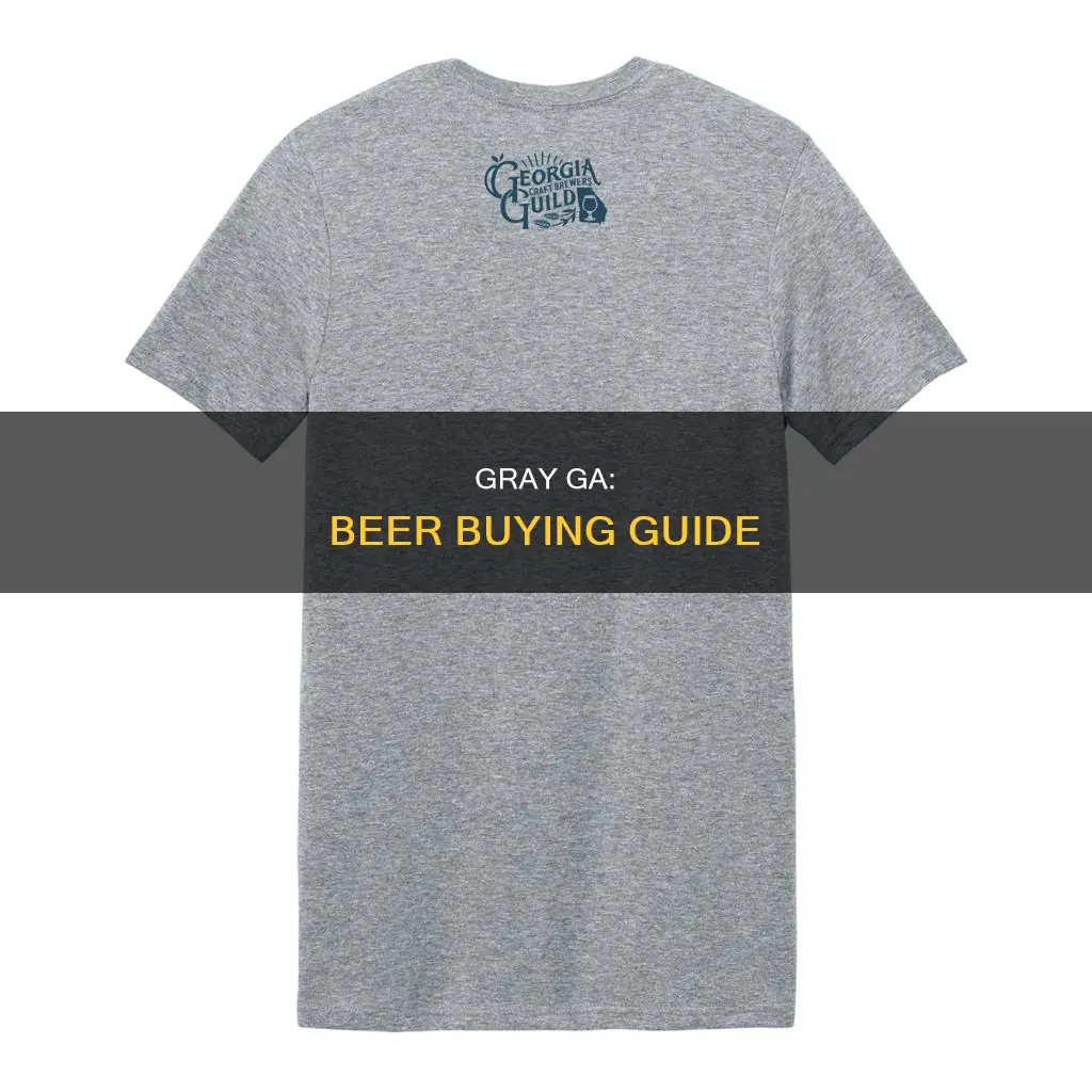 where to buy beer in gray ga