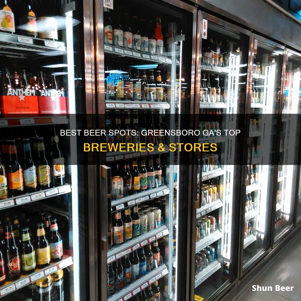 where to buy beer in greensboro ga