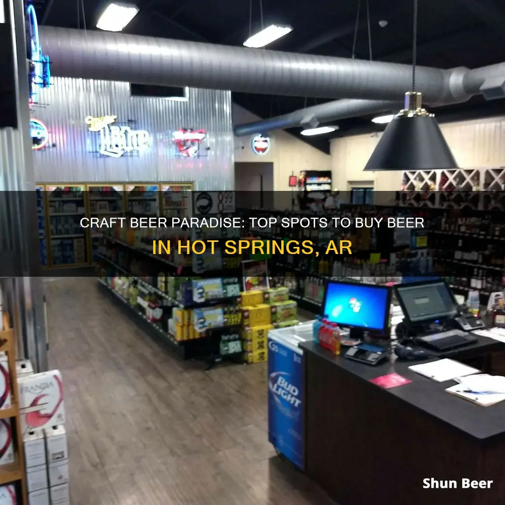 where to buy beer in hot springs ar