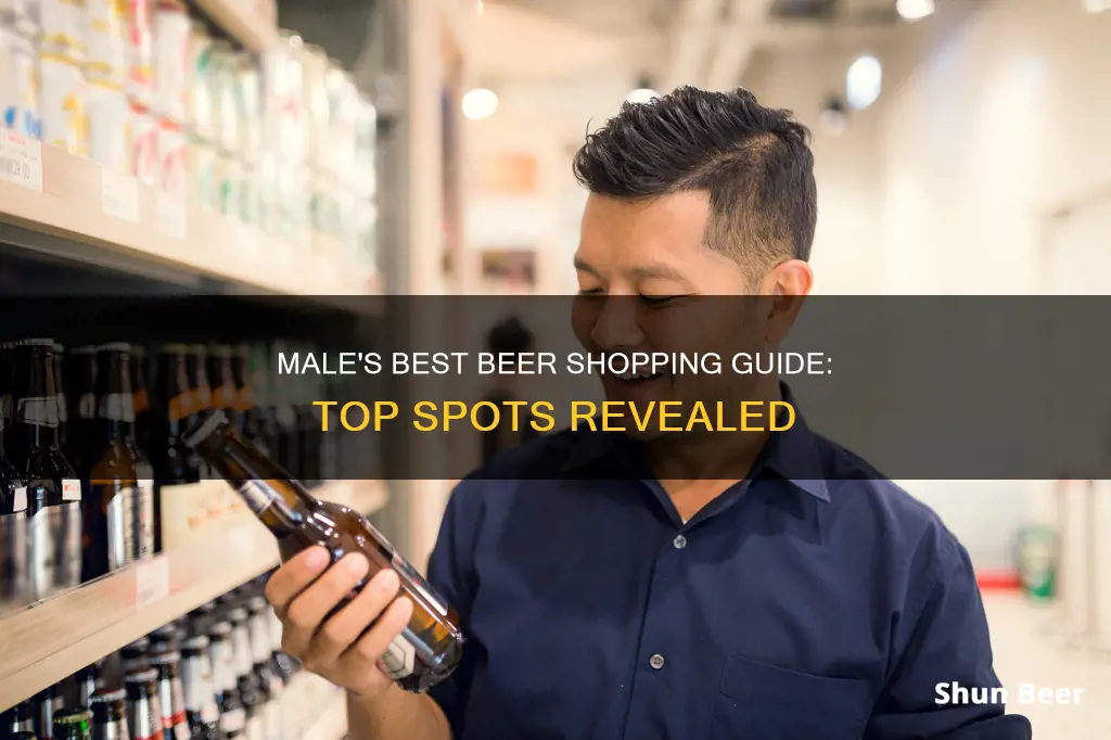 where to buy beer in male