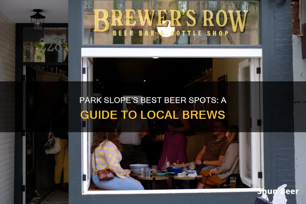 where to buy beer in park slope