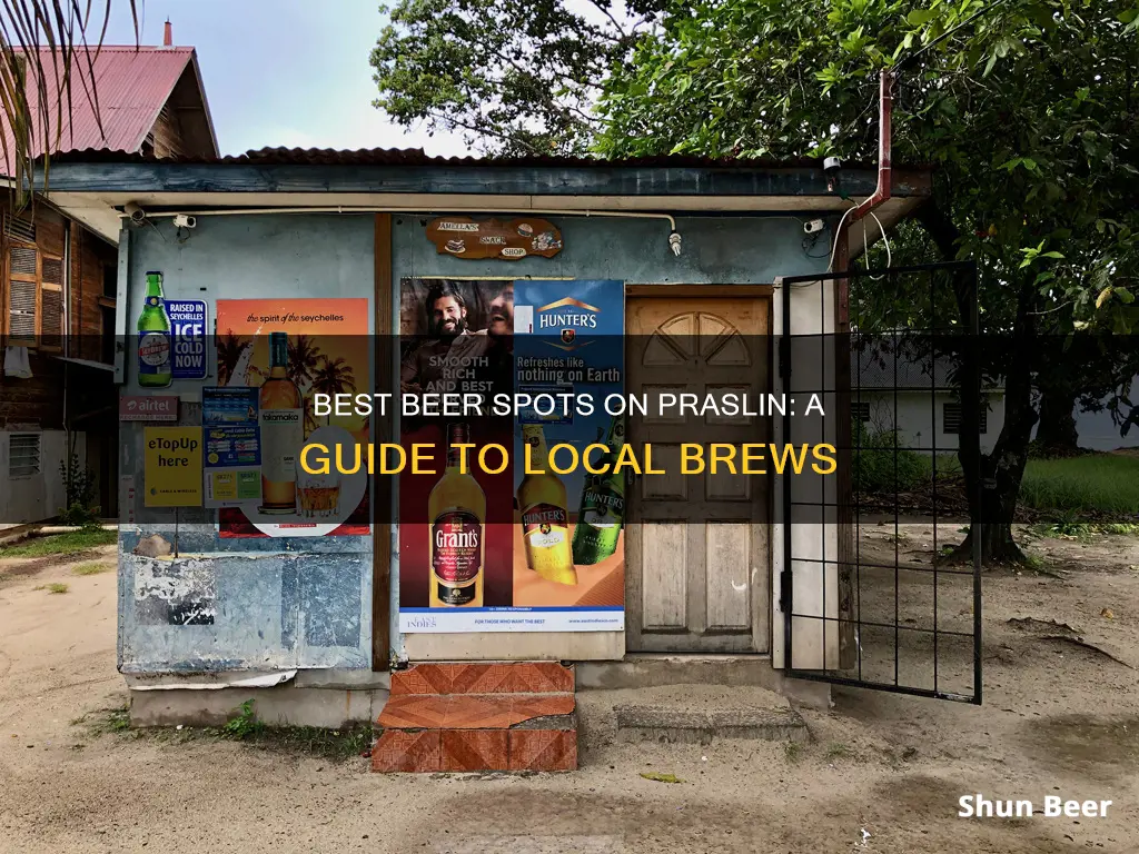 where to buy beer in praslin seychelles