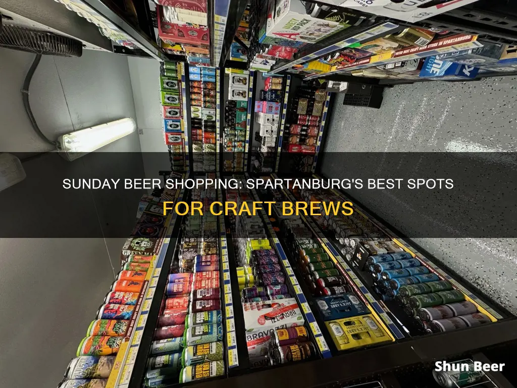 where to buy beer in spartanburg on sunday