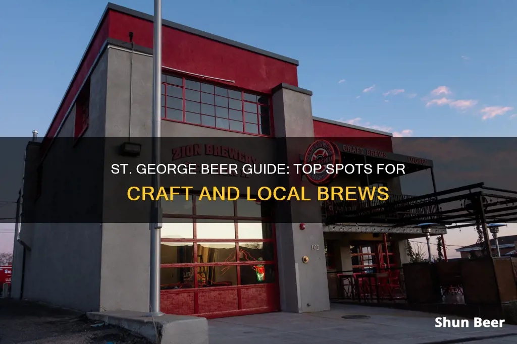 where to buy beer in st george utah