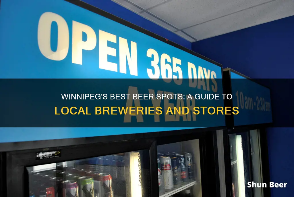 where to buy beer in winnipeg