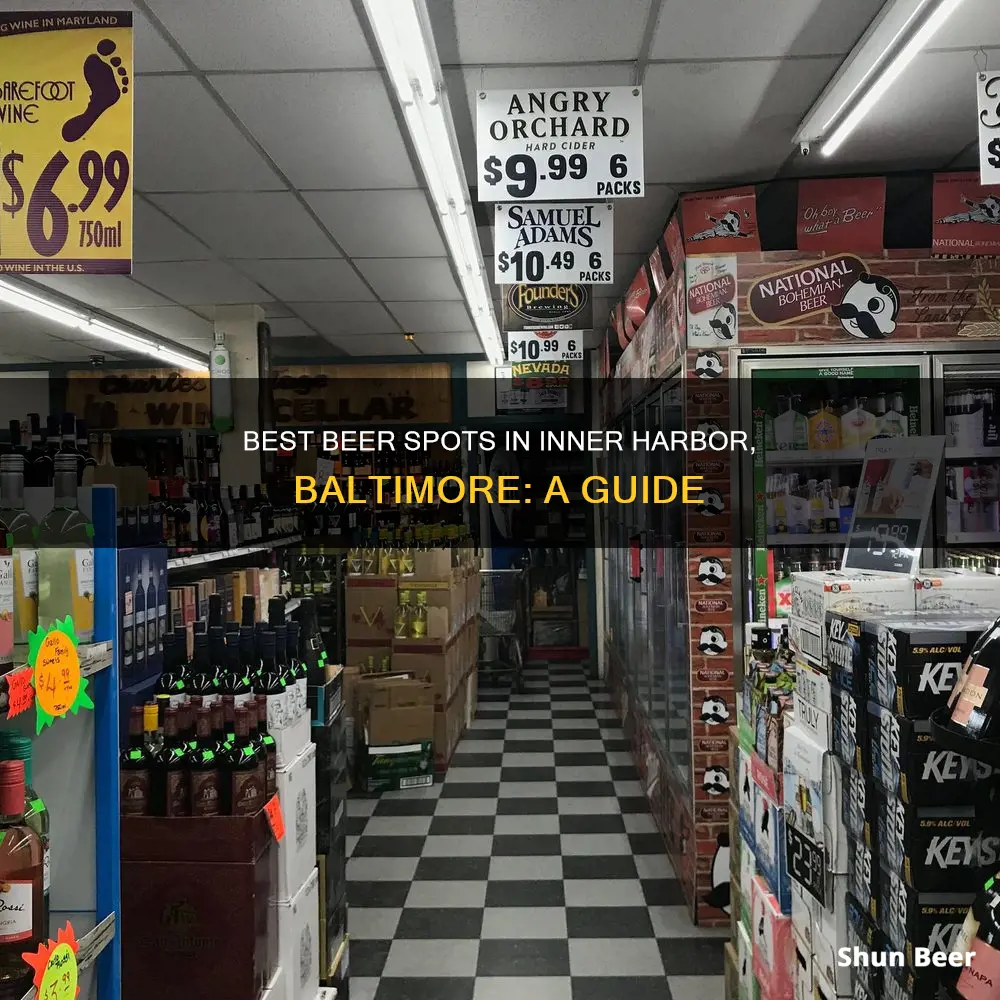 where to buy beer inner harbor baltimore