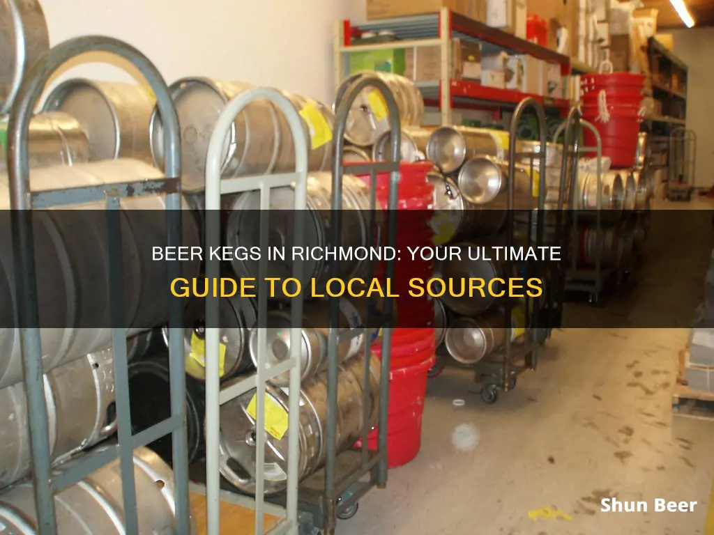 where to buy beer kegs in richmond va