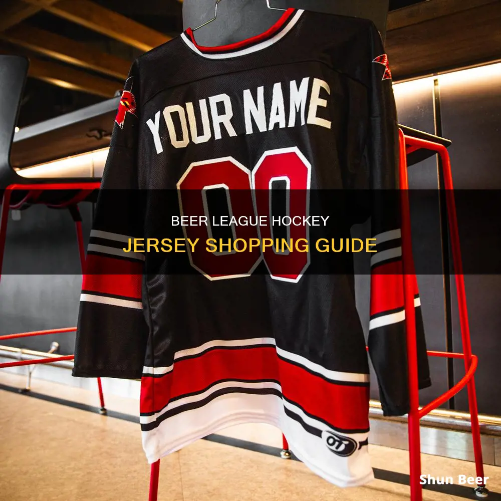 where to buy beer league hockey jerseys