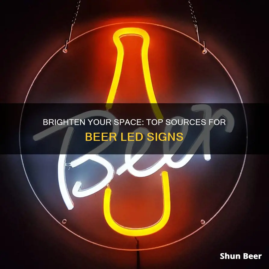 where to buy beer led signs