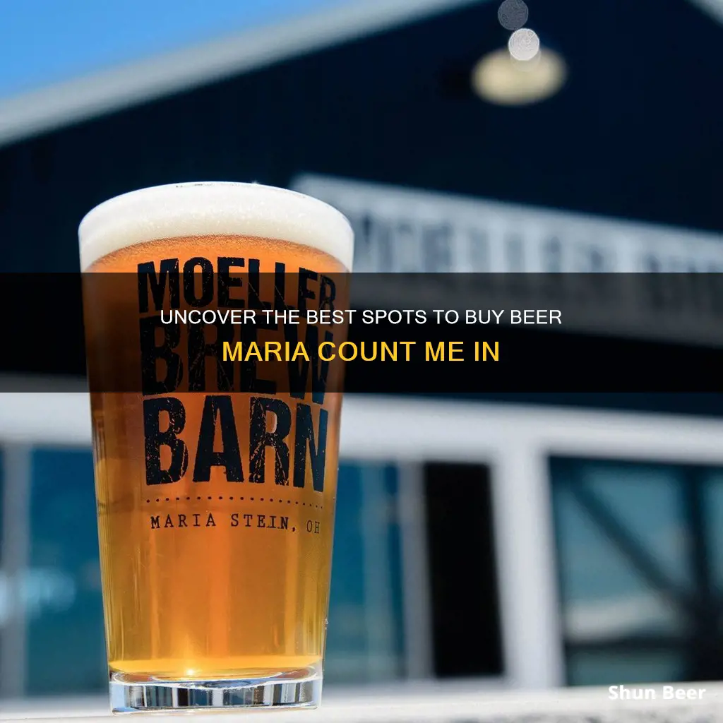 where to buy beer maria count me in