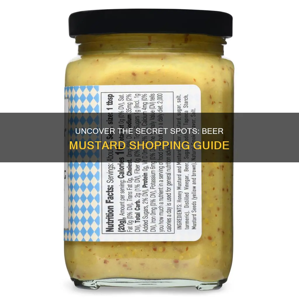 where to buy beer mustard