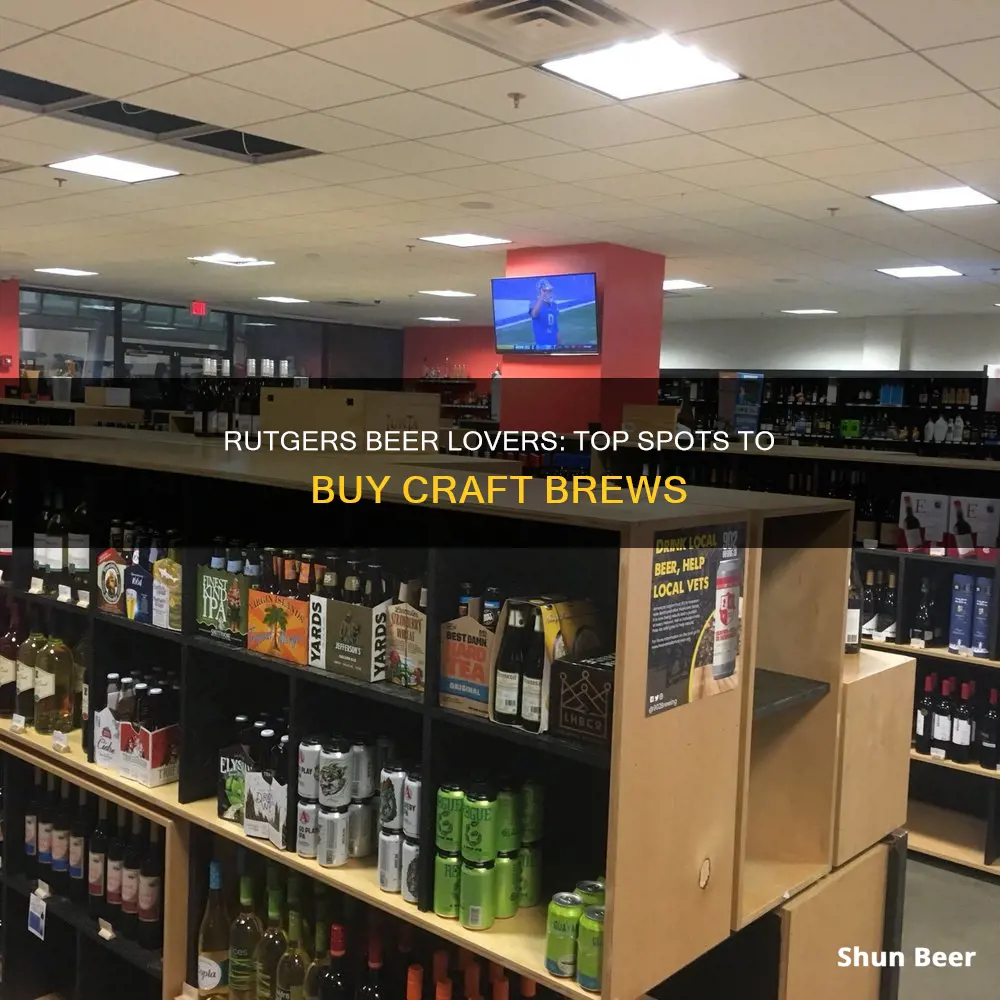 where to buy beer near rutgers