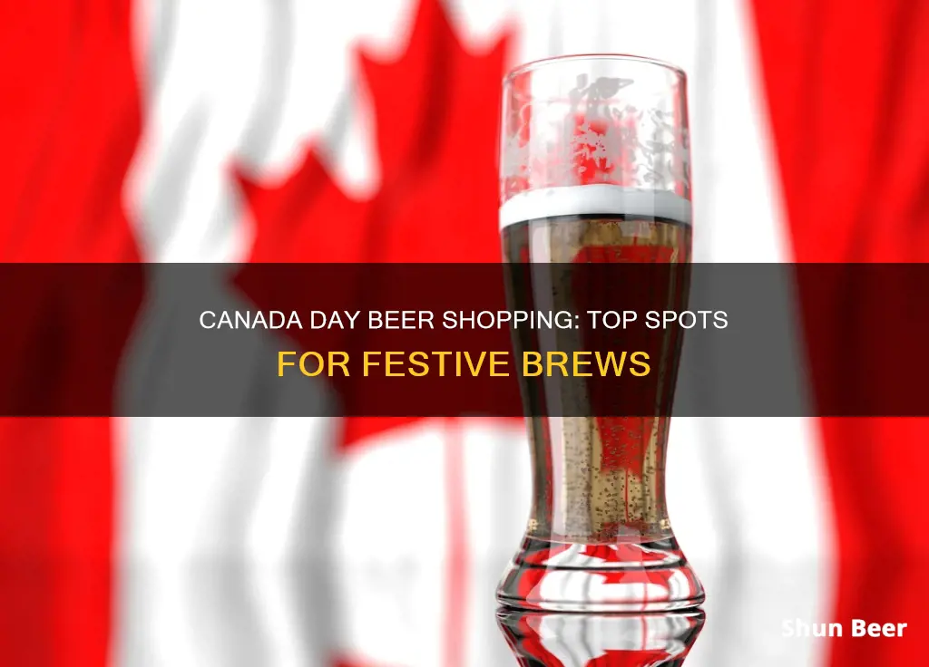 where to buy beer on canada day